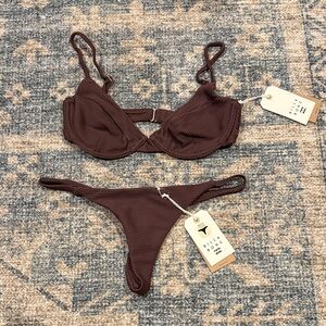 🥥🌴Billabong Tanlines Bikini Set